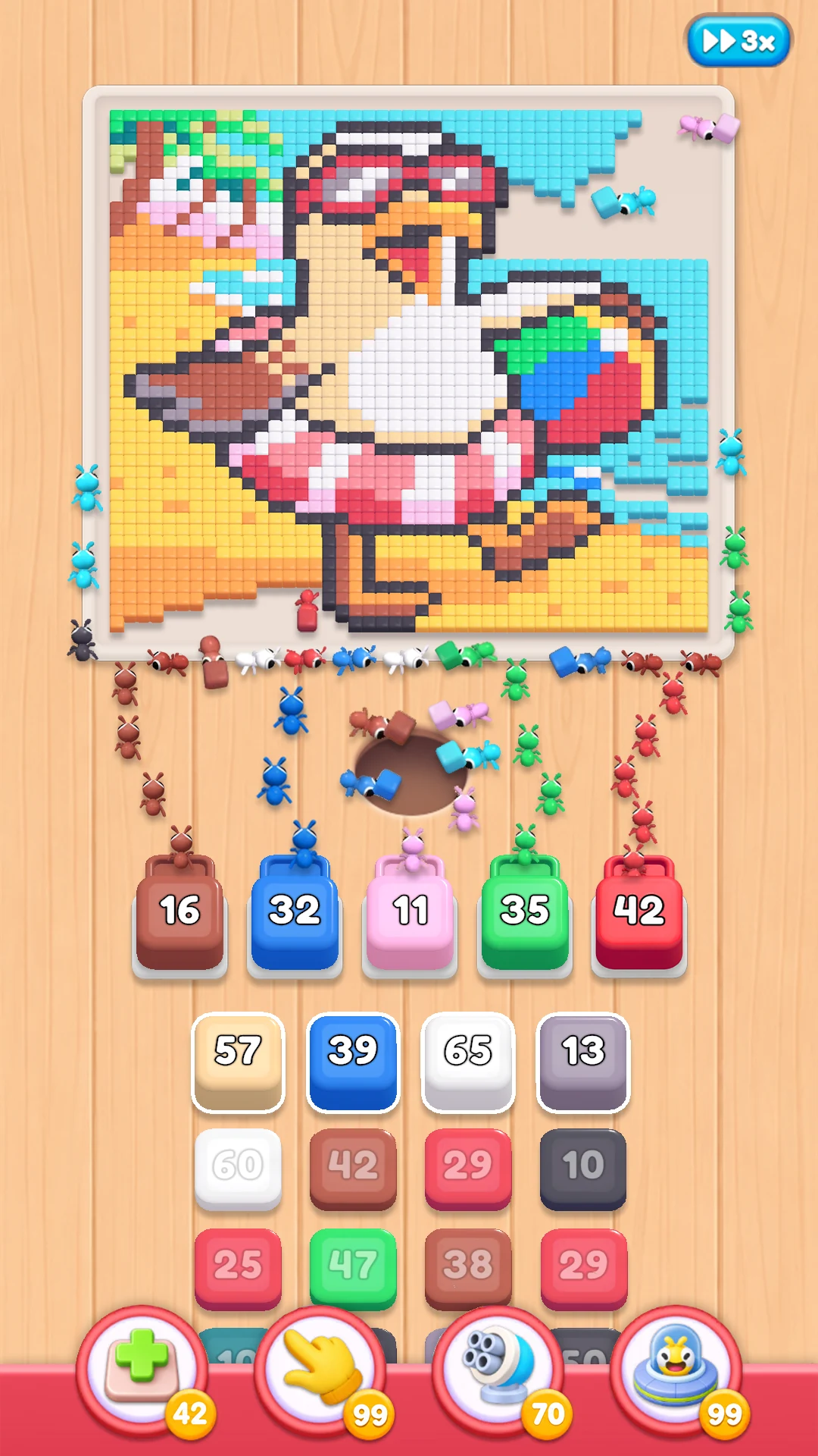 Food Hunt: Pixel Puzzle screenshot