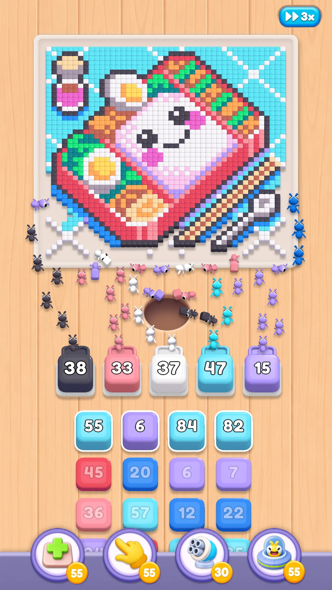 Food Hunt: Pixel Puzzle screenshot