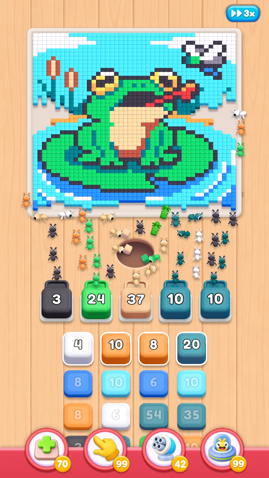 Food Hunt: Pixel Puzzle screenshot